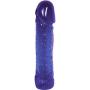 &quotBeefy Bob" Life Like Oversized Jelly Cock 9 Inch Cool Blue