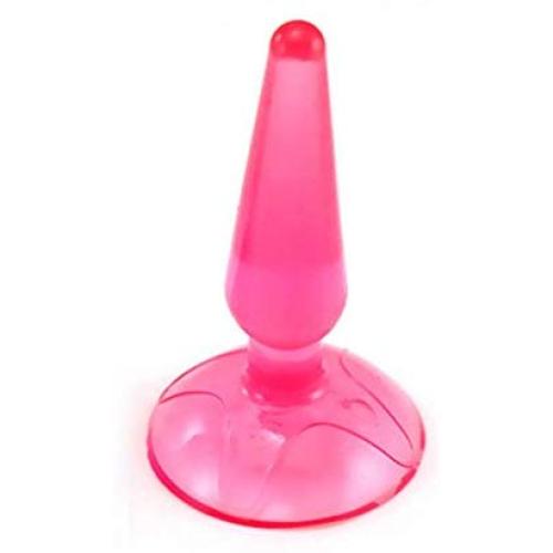 Suppion Silicone Anal Butt Plug G-Spot Stimulation Suction Cup Jelly Dildo Anal Toys