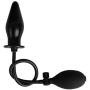 JSFQ Sex Silicone Adjustable Size Inflatable anall Plug Adult Toys， Hand-held Pump with Inflatable Plug Toy