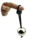 Worth Having/Silicone Ring Metal Ball Male P` ecirc;ňnis Ecirc;ňl?rger Ecirc;xt euml;ňder Ecirc;ňl?rg euml;m euml;nt Ch? scaron;t icirc;ty Heavy Weight Hanger Stretcher for Men