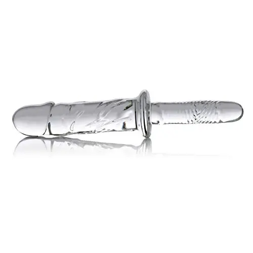 Master Series Brutus Glass Dildo Thruster Master Series Brutus Glass Dildo Thruster