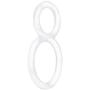 SCREAMING O Ofinity Cock Ring, Clear