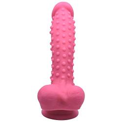 DJKFHIU 9.45 Inch Real Feel Personal Massager Realistic Silicone Soft-Dîldɔ DJKFHIU (Color : Pink)