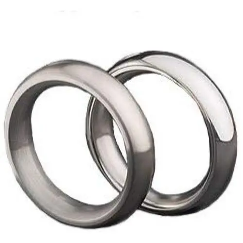 Imperial Series Metal Cock Ring: 2&quot, Brushed Finish