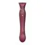 ZALO Queen Set G-spot PulseWave Vibrator with Suction Sleeve Wine Red ZALO Queen Set G-spot PulseWave Vibrator with Suction Sleeve Wine Red