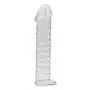 DJKFHIU Natural Glass Stick with Huge Smooth Body Safe Transparent Crystal Glass Rod for Female Men DJKFHIU (Color : Clear)