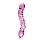 Icicles No 55 Curved Glass Dildo and Jo H20 Water Based Lube (1 Oz)