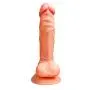 Perfect Size Private Toy Flexible Medical Grade PVC (8.27 Inch, 1.57 Inch) Flesh Color CHUKRUK0918