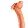 HYLHYL5-F Rěàlìstìc Dìck, Flesh 12 inch Black Thin Silicone Toys with for Women Training Kit for Women Personal Massager Toy | Diameter 6cm/2.36iches