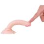 Slim Beginner Dildo with Storage Bag,SINLOLI Small Dildo with Suction Cup is Perfect for First-Time Users,Anal Plug for Anal Sex Play(5.8 inch)
