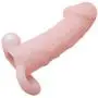 Sèx Vibrǎtòr Realistic Cover Sleeve Extender Stretchy Soft Thick Enlarger Enhancer Sleeve Ring Toy for Men, Compact Design