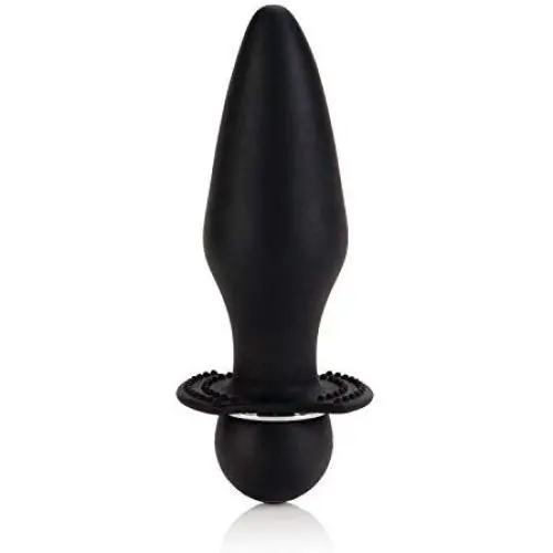 California Exotic Novelties Vibrating Silicone Booty Rider, Black California Exotic Novelties Vibrating Silicone Booty Rider, Black