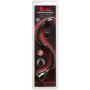 Kink by Doc Johnson - Everything Butt - The Serpent - Dual Density Anal Snake - 20.25&quot Long and 1.4&quot Wide - Vac-U-Lock Compatible - SecondSkyn™ Silicone - Black