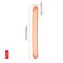 KIFDDSAZ Dî`Ld.ɔS 18.15 in Double-Ended Headed Huge Flexible Dual Density Rod Handheld Body Massage Wand Waterproof KIFDDSAZ Dî`Ld.ɔS 18.15 in Double-Ended Headed Huge Flexible Dual Density Rod Handheld Body Massage Wand Waterproof