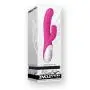 Rockin G Rabbit Spinning Clitoral Stimulator Silicone Rechargeable Vibrator Pink Rockin G Rabbit Spinning Clitoral Stimulator Silicone Rechargeable Vibrator Pink