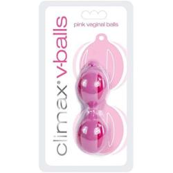 Topco Climax V-Ball, Pink Vagina Balls