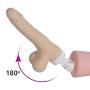 Relax Toy Realistic Automatic Massage Tool S-ěx Machine with Strong Sucker Multispeed Adjustable Telescopic for Women Toy with Attachments Handheld Massage Love Toy