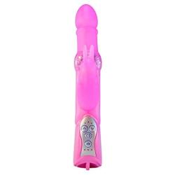 Eden Toys Layla rabbit vibrator - Silicone Rabbit vibrator with rotating beads