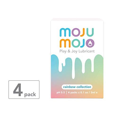 MOJUMOJO Play & Joy Premium Water Based Personal Lubricant pH 5.5 Travel Packs (4-Pack) MOJUMOJO Play & Joy Premium Water Based Personal Lubricant pH 5.5 Travel Packs (4-Pack)