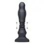 Thunderplugs Silicone Swelling and Thrusting Plug with Remote Control, 1 Count, Black