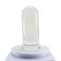NewMaxer Large Round Glass Butt Plug Huge Crystal Anal Plug Anal Masturbation Butt Expander Sex Pleasure Wand (Short)