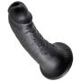 Pipedream King Cock Dildo, Black, 6 Inch