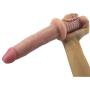 MLSice Unisex Huge Big Anal Dildo Handle Butt Plug Big Long Penis Anal Plug Manhandler Penis Massage Anus Vaginal Stimulate Gay Erotic Toy Sex Shop 12 Inch - Flesh