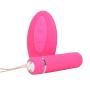 Wireless 15 Frequency Quiet Waterproof bgffdgfbdbdbd Silicone Love Eggs for Women and Couple Mini Bullet Eggs bdbgfgfbdf (Color : Purple)