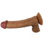 HAOZICH 11.41 Inches 29cm Long Huge Big Strap On Flexible Medical-Grade Silicone Stick All-Silicone Huge Phàllus HAOZICH