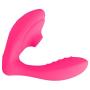 MeiYo Wearable Personal Jumpeggs with Sucking Simulator, Multispeeds Powerful Mssage for Women Silent (Hot Pink)