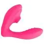 MeiYo Wearable Personal Jumpeggs with Sucking Simulator, Multispeeds Powerful Mssage for Women Silent (Hot Pink)