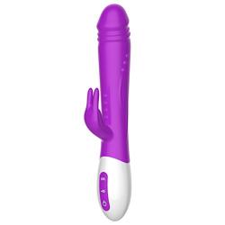 Rabbit Vibrator Rechargeable Multi Speed Vagina Clitoris Stimulator Adult Sex Toy for Women