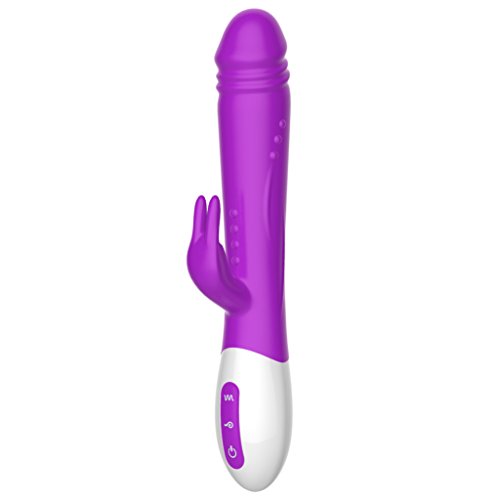 Rabbit Vibrator Rechargeable Multi Speed Vagina Clitoris Stimulator Adult Sex Toy for Women