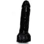 Hard Steel Cock Dildo, Black, 9 Inch Hard Steel Cock Dildo, Black, 9 Inch