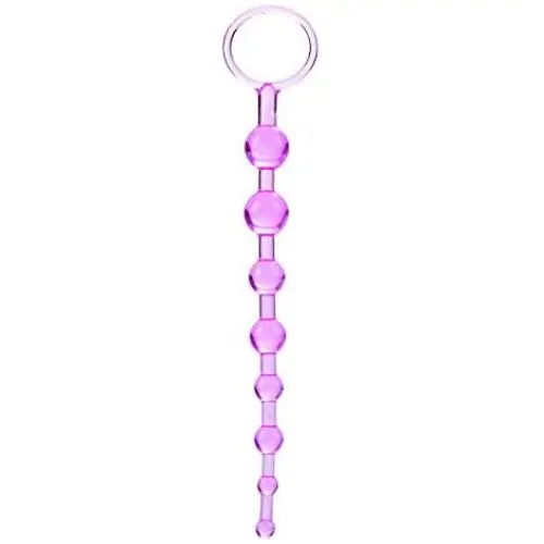 California Exotic Novelties First Time Love Beads, Pink California Exotic Novelties First Time Love Beads, Pink
