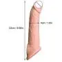 10 inch Soft Lock Sleeve Ring for Men Waterproof Color Flesh 10 inch Soft Lock Sleeve Ring for Men Waterproof Color Flesh