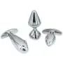 Eastern Delights 3 pcs Metal Jeweled Anal Butt Plugs, Anal Sex Toys Trainer Kit for Beginners Eastern Delights 3 pcs Metal Jeweled Anal Butt Plugs, Anal Sex Toys Trainer Kit for Beginners