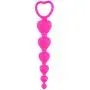LoveI Anal Sex Toy Beads Butt Plug Valentine Heart Shaped Prostate Massager with Safe Pull Ring Handle Soft Carry Bag Unisex G Spot - Pink LoveI Anal Sex Toy Beads Butt Plug Valentine Heart Shaped Prostate Massager with Safe Pull Ring Handle Soft Carry Bag Unisex G Spot - Pink
