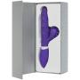 Doc Johnson iVibe Select - iRoll - Silicone Rabbit-Style Vibrator - Pleasure Beads Along Shaft Move Up-and-Down, Clit-Stimulating Wheel of Rotating Silicone&quotTongues", Purple
