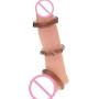 Hardli Cock Ring Erection Prolong Penis Enlarger Orgasm Enhancer Adult Sex Toys 3pcs (Purple)