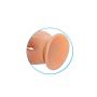 MXYLYM7 Wànd Shàking, Big Head Health Double Head Belt (Length: 8.46inch, Diameter: 1.57inch) Realistic Wear Flesh Color Smooth Huge Perfect Size