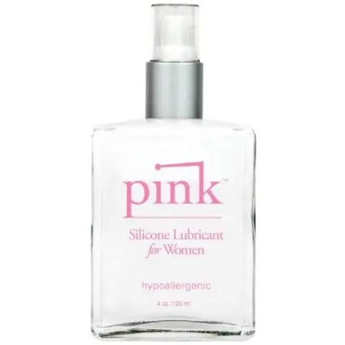 USA Wholesaler- 26579962-Pink Silicone Lube - 4 Oz Glass Bottle USA Wholesaler- 26579962-Pink Silicone Lube - 4 Oz Glass Bottle