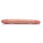 Sexflesh Realistic Double Dong, Flesh, 17.5 Inch