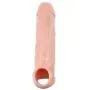 9 inch New Silicone Wearable Male Rod Extension Enhancer Girth Extender Slêeve for Men Best Gift for Travel + 3 Pcs Pên?sdêlay R?ng
