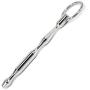 Eastern Delights Elite Stainless Solid Urethral Sounds Plug, 4.53 inch