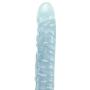 Doc Johnson Crystal Jellies - Double Dong -18 Inch - Double Sided Dildo - Clear