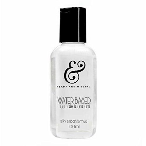 Ready and Willing Premium Luxury Water Based Lubricant Lube Silky Soft Non Sticky Formula 100mL 3.4oz