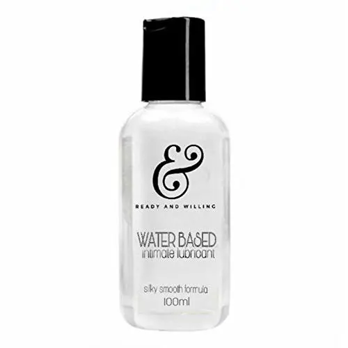 Ready and Willing Premium Luxury Water Based Lubricant Lube Silky Soft Non Sticky Formula 100mL 3.4oz Ready and Willing Premium Luxury Water Based Lubricant Lube Silky Soft Non Sticky Formula 100mL 3.4oz