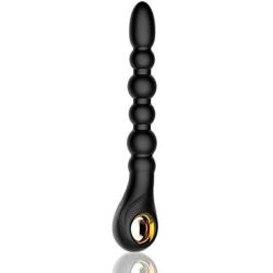 FST Anal Beads Vibrator with Dual Motors, Medical Grade Silicone, G-Spot Stimulator Prostate Massager Waterproof USB Charge Butt Plug Anal Vibrations Sex Toy for Women Men Couple