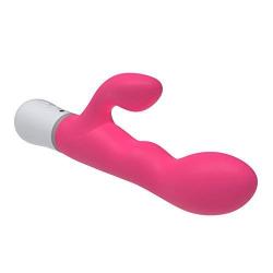 LOVENSE Nora Rabbit Vibrator, Powerful Stimulator with Rotating Head and Vibrating Arm, Rechargeable and Waterproof with Smartphone Wireless Bluetooth Control